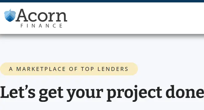 Acorn financing cutting edge construction and remodeling