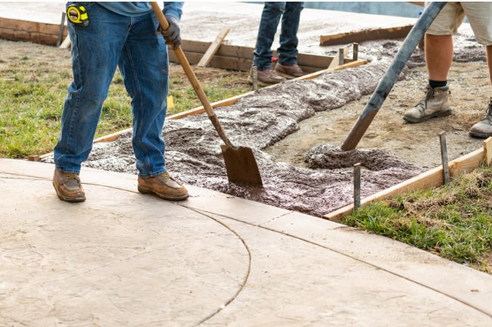 New home concrete project Hutchinson Kansas