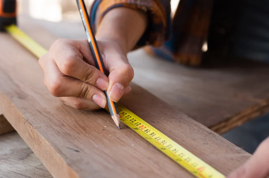 Detailed measurements so you only need to cut once in Cutting Edge Remodeling Hutchinson Kansas