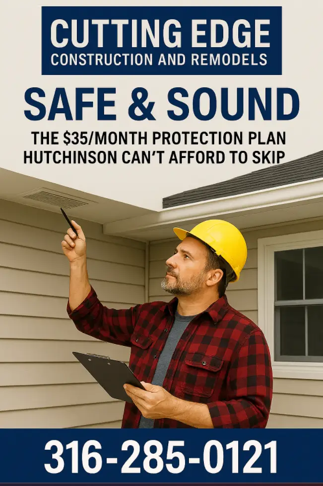 Safe and Sound Protection Plan featured image from Cutting Edge Construction and Remodels of Hutchinson Kansas