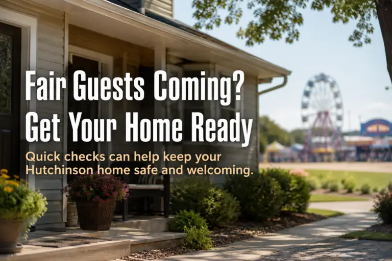 Hosting Kansas State Fair Guests? Is Your Hutchinson Home Ready?